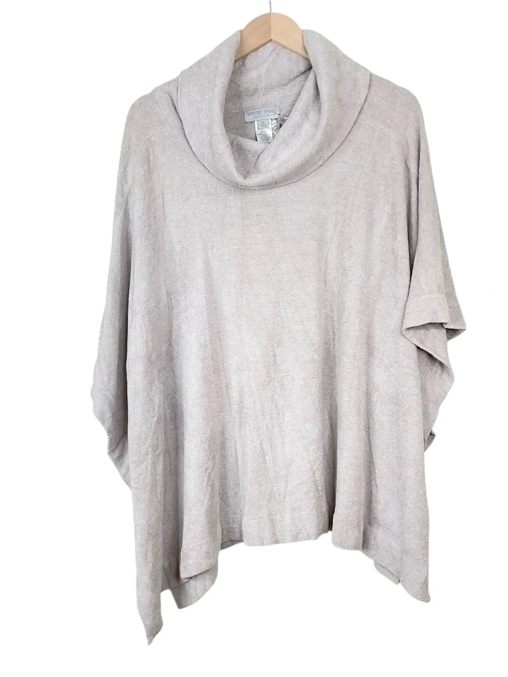 Barefoot Dreams Cozychic Ultra Lite Cowl Neck Poncho Size 3X